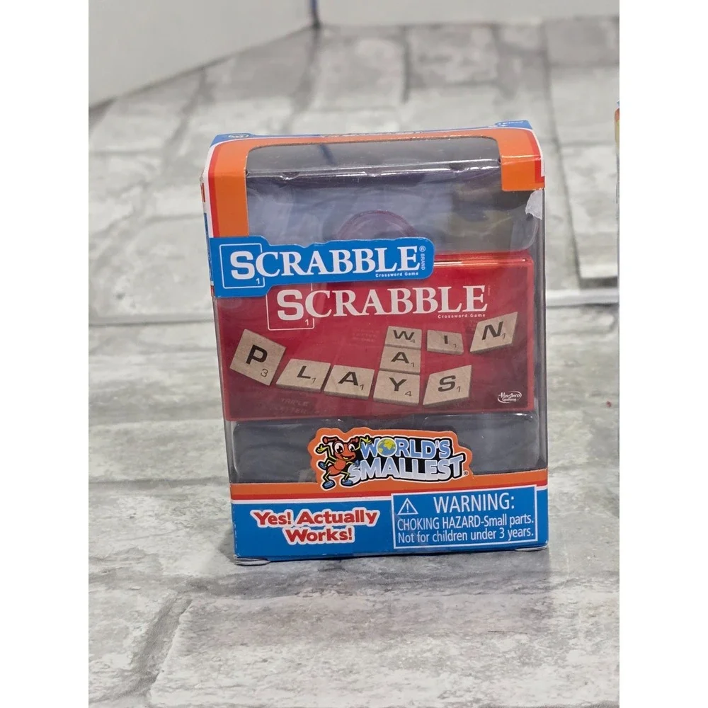Worlds Smallest‎ Games Toys Monopoly Scrabble Super Soaker Candyland Miniatures
